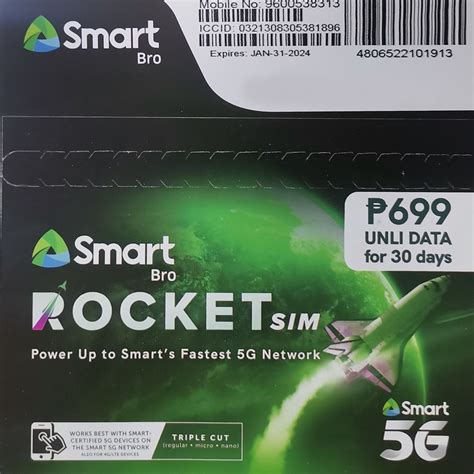 smart bro sim card where to buy|Smart Bro Rocket SIM 699 with 30 days UNLI data launched.